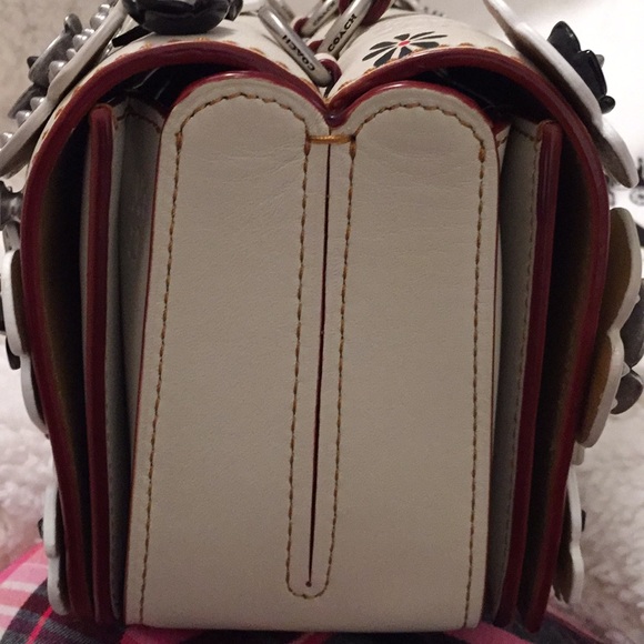 Coach Double Dinky Limited Ed Runway Bag Tea Rose - Picture 4 of 8